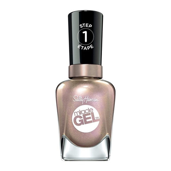 Sally Hansen Miracle Gel No Light Nail Polish #043 GOLDEN GLOW - Picture 1 of 1